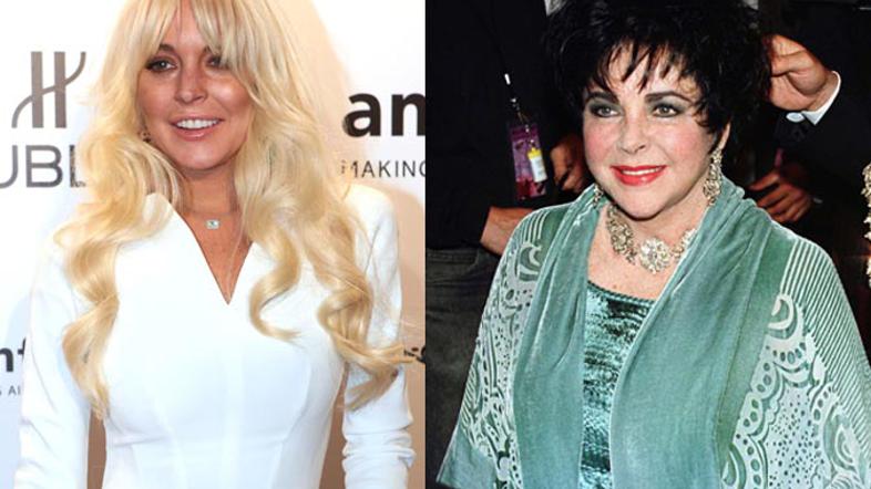Lindsay Lohan, Elizabeth Taylor