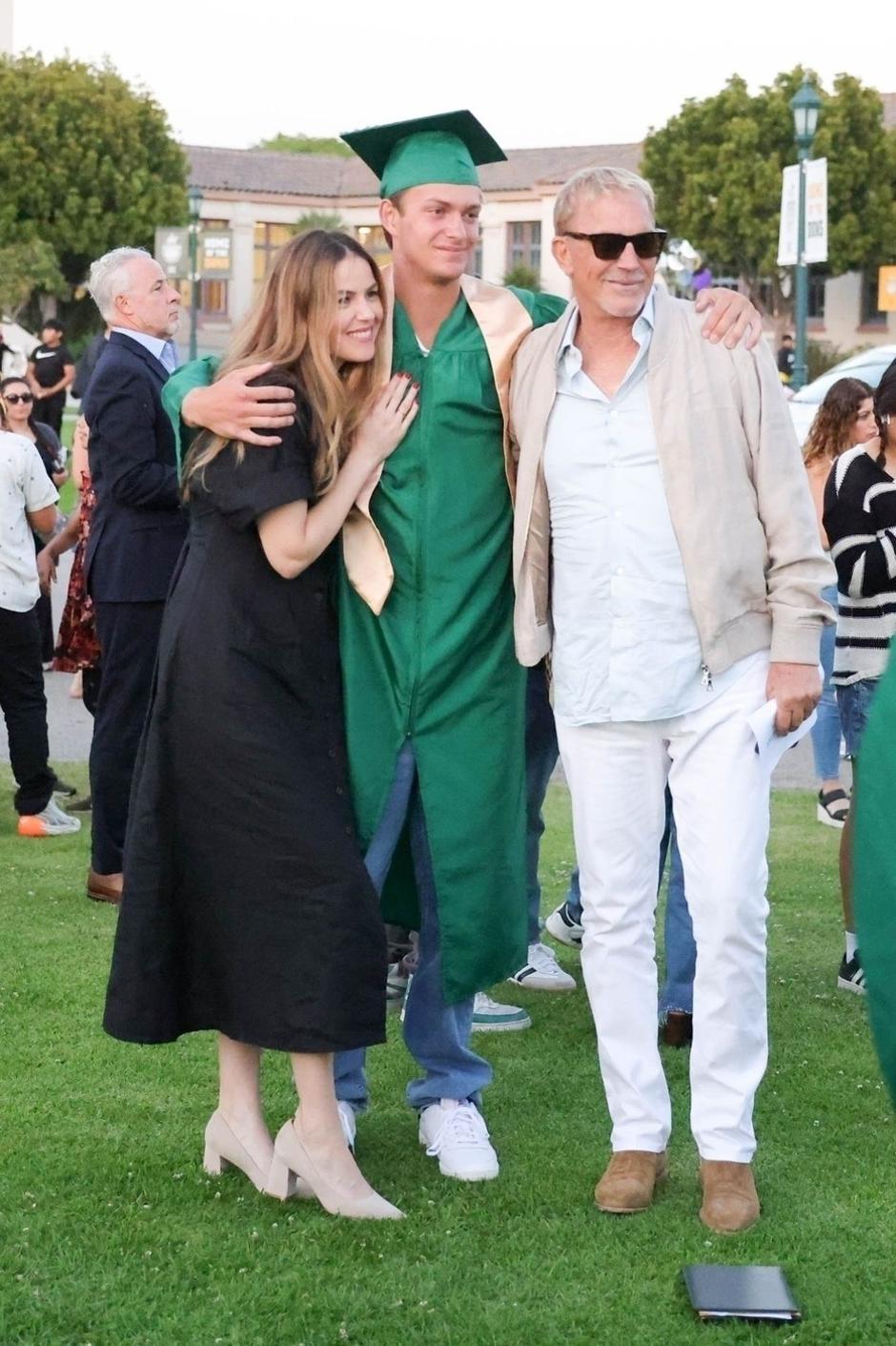 kevin costner, christine baumgartner | Avtor: Profimedia