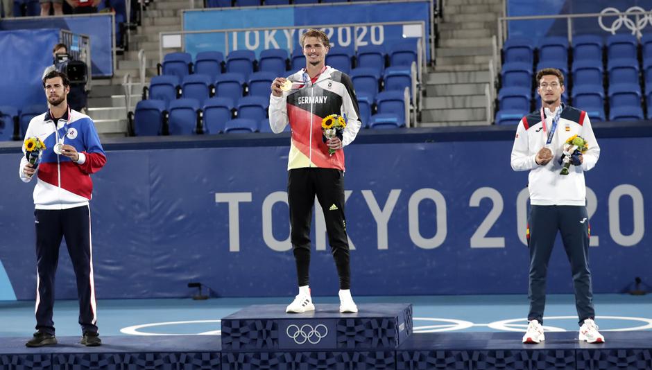 Alexander Zverev Tokio 2020 | Avtor: Epa