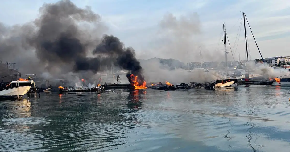 Medulin marina požar | Avtor: 24sata
