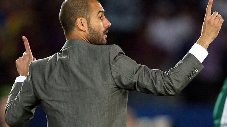Pep Guardiola je z Barcelono letos osvojil vseh šest lovorik. (Foto: EPA)