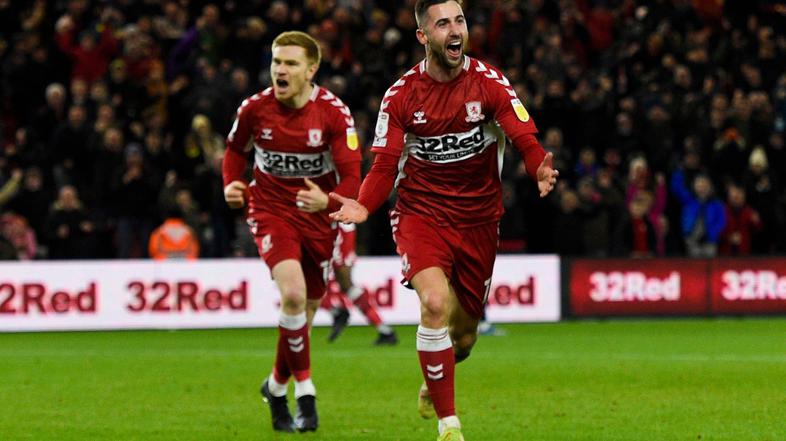 Andraž Šporar Middlesbrough Nottingham Forest