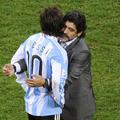 lionel messi diego maradona