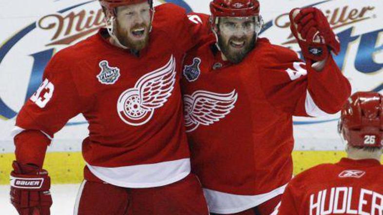 Hokejisti Detroita si alhko že na šesti tekmi finala zagotovijo že svoj dvanajst