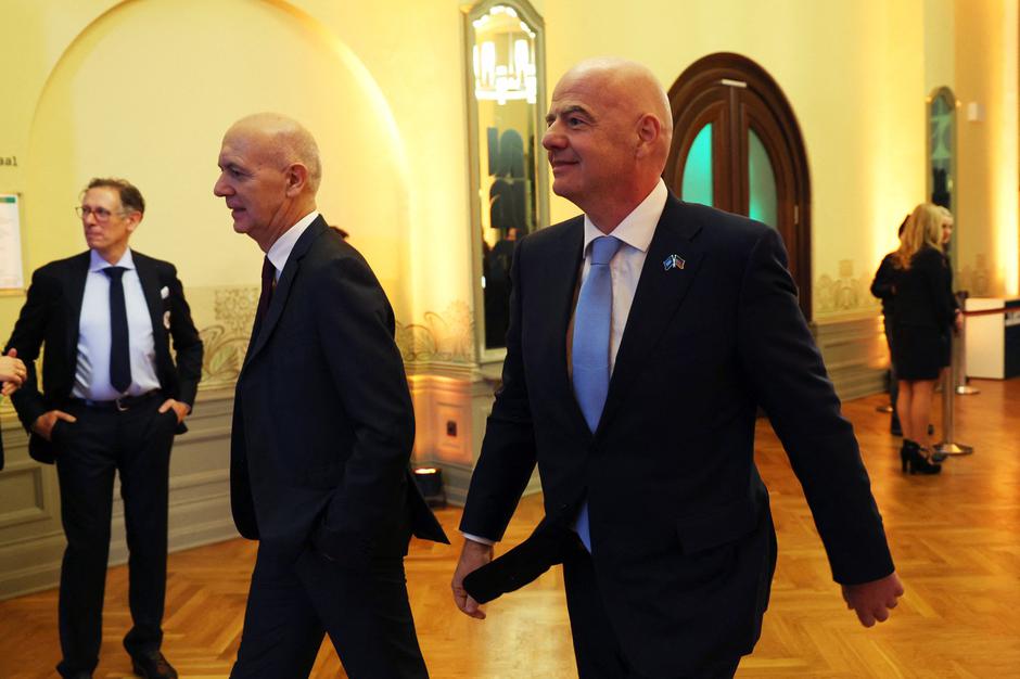 Bernd Neuendorf in Gianni Infantino | Avtor: Profimedia