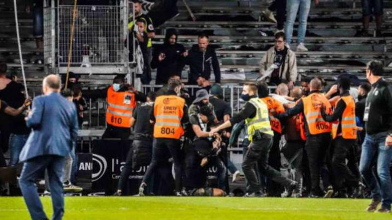 Angers Marseille Ligue 1 navijači