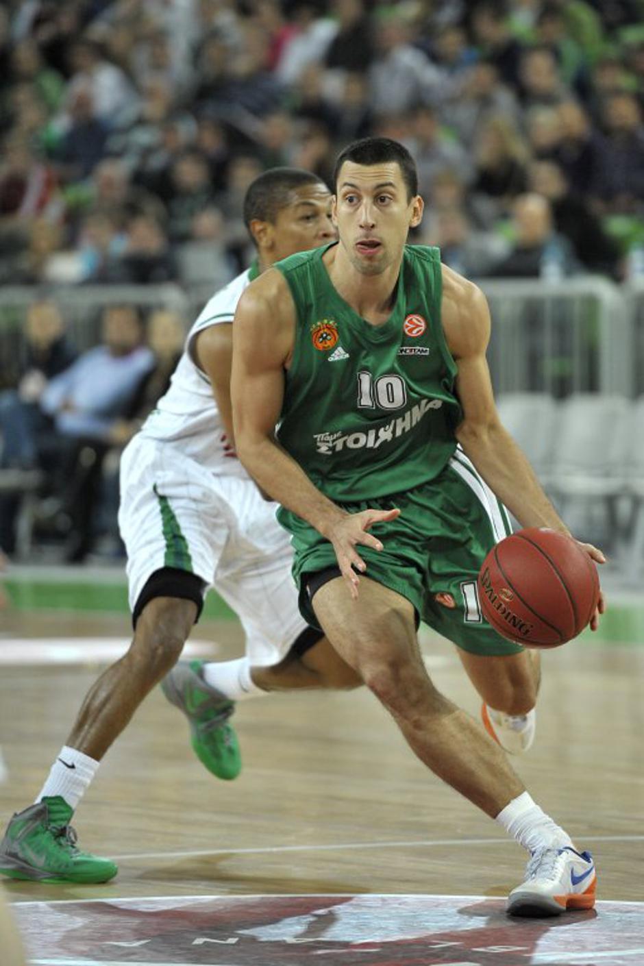 union olimpija panathinaikos evroliga waters roko leni ukić | Avtor: Anže Petkovšek