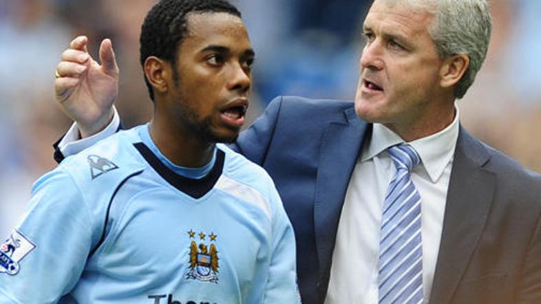 Robinho se v Angliji počuti kot bog.