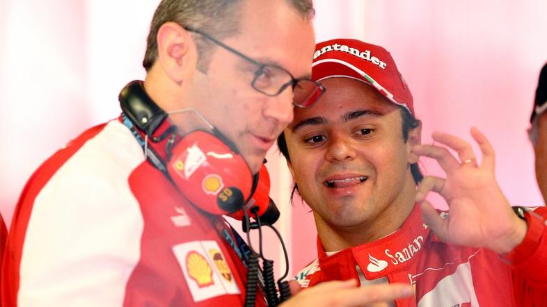 felipe massa stefano domenicali