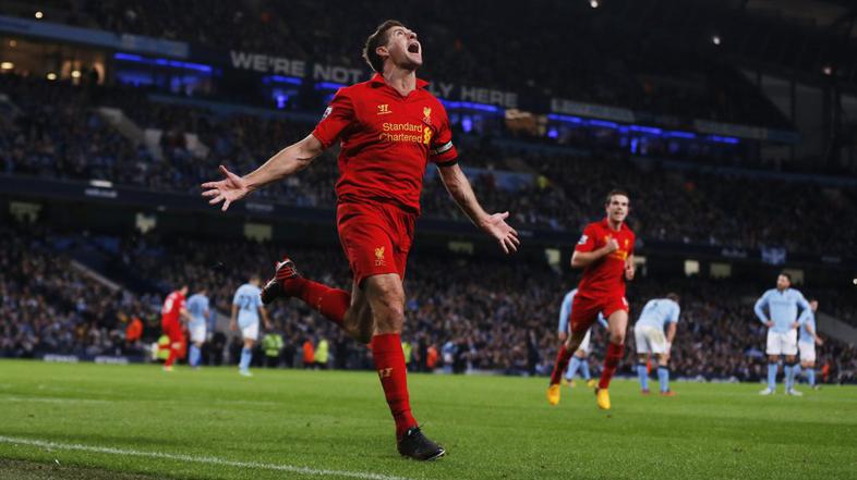 (Manchester City : Liverpool) Steven Gerrard