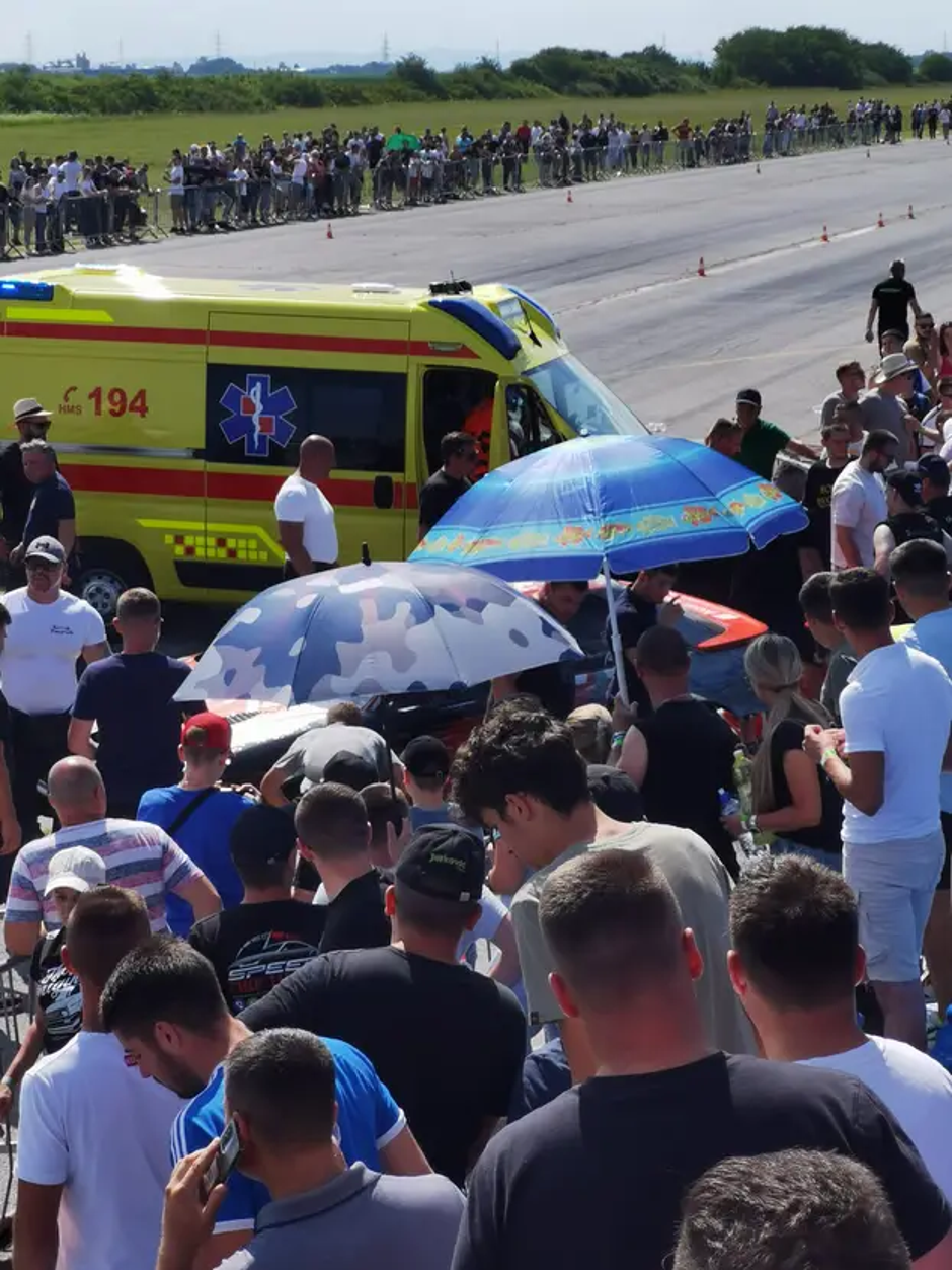 Nesreča na dirki v Osijeku | Avtor: 24sata