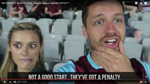 West Ham navijači Stožice Domžale