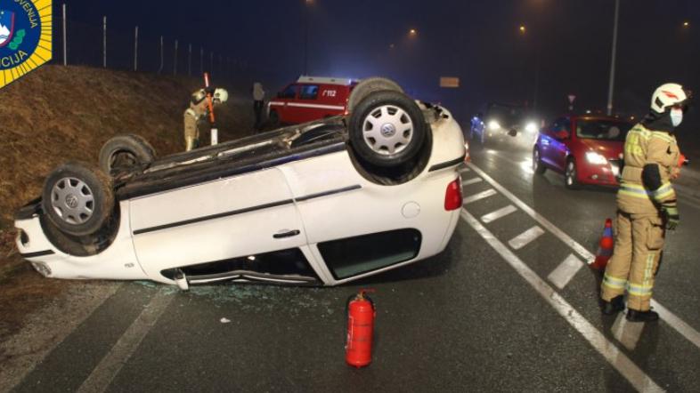 Lesce-Radovljica, nesreča, PU Kranj