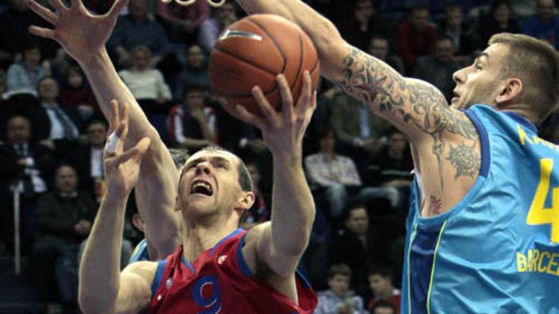 Ramunas Šiškauskas je najkoristnejši igralec v Evroligi.