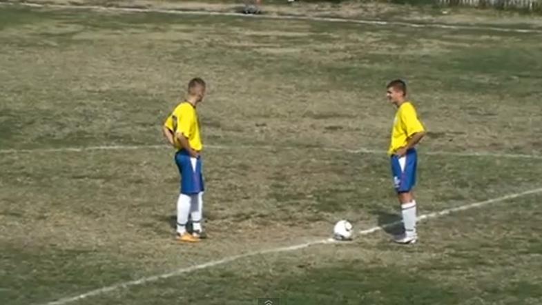srbski mladinec polet gol s sredine