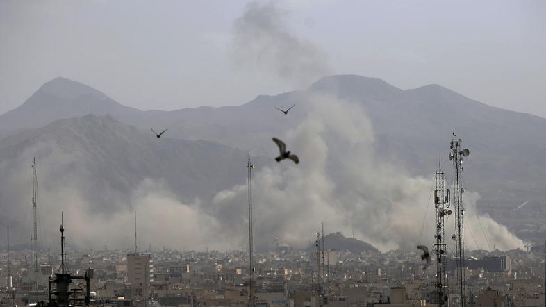 iran napad zda izrael