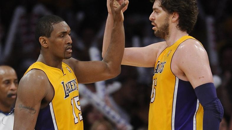 metta world peace pau gasol