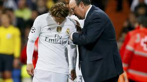 luka modrić rafael benitez