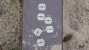 Britvica v peskovniku