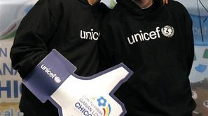 Unicef messi tevez agüero