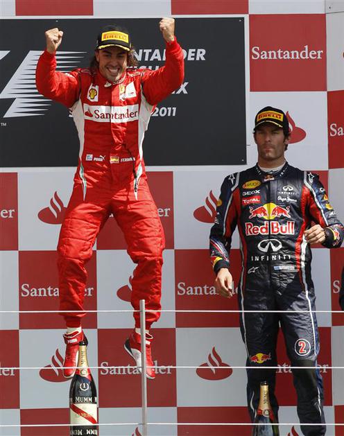 silverstone zmaga dirka 2011 alonso