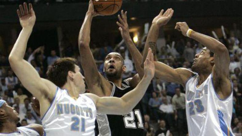 Tim Duncan se je vrnil po poškodbi.