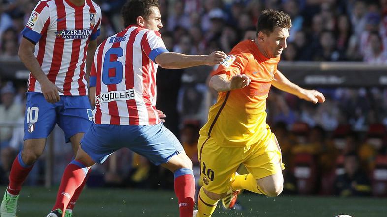 Koke Arda Turan Messi Atletico Madrid Barcelona Liga BBVA Španija liga prvenstvo