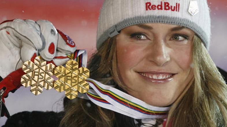 Je najboljša alpska smučarja ta hip. Za mnoge tudi najlepša. Lindsey Vonn.
