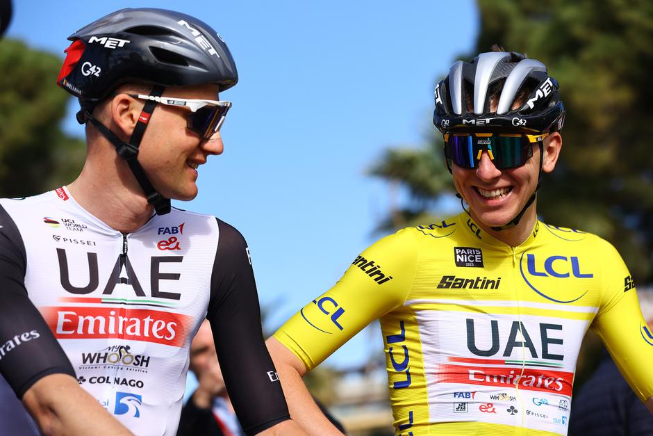 Tim Wellens, Tadej Pogačar | Avtor: Profimedia