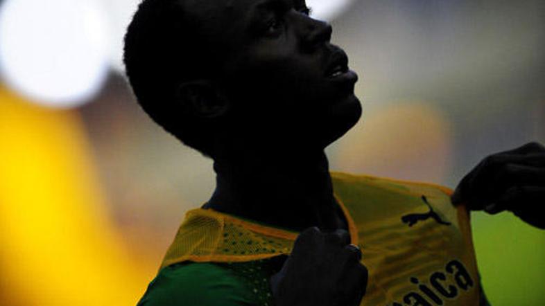 Usain Bolt drugo kolajno na berlinskem SP napada v teku na 200 metrov.