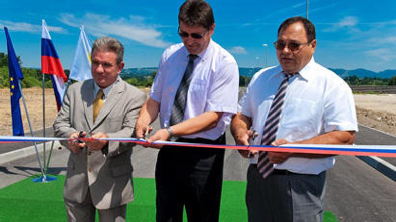 Takole so julija IPC Brezina odprli župan Ivan Molan, poslanec Andrej Vizjak in 