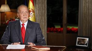 razno 05.01.14. spanski kralj Juan Carlos, Spanish King Juan Carlos speaks durin