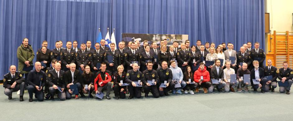 Podelitev medalj | Avtor: Policija