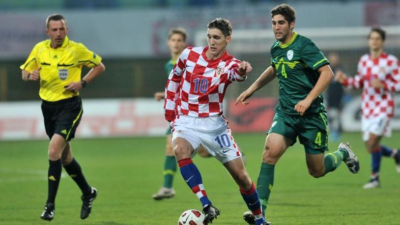 Dvoboj Mihe Mevlje (desno) in Zvonka Pamića v Zaprešiću. (Foto: Pixsell)
