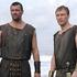 Ray Stevenson kot Titus Pullo in Kevin McKidd kot Lucius Vorenus v HBO-jevi seri