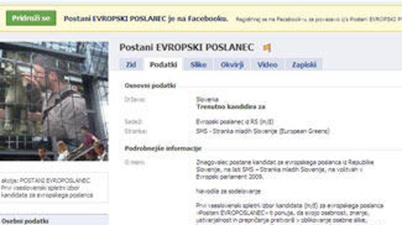 Vsaka lista sme na volilca porabiti 0,4 evra. V Bruslju bo Slovenijo zastopalo s