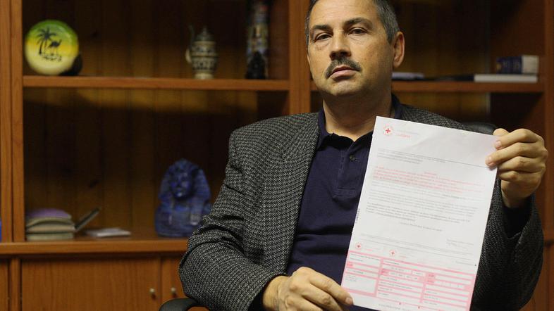 Stanislav Lunar je kri daroval na lastno željo, ob koncu leta pa je dobil položn