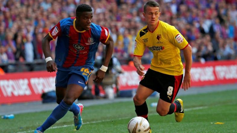 Zaha Hogg Crystal Palace Watford Wembley Championship play-off finale