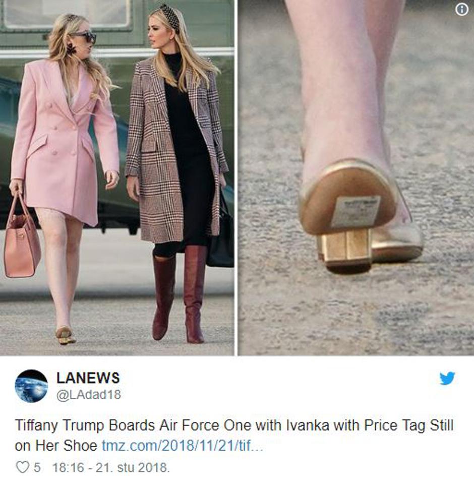 Tiffany Trump | Avtor: Reševalni pas/Twitter