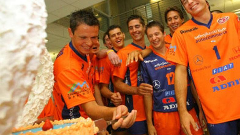 Ali se bodo odbojkarji ACH Volley veselili tudi po premiernem nastopu v Ligi prv