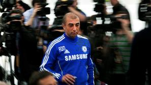 Di Matteo Cobham Chelsea Bayern Liga prvakov novinarska trening