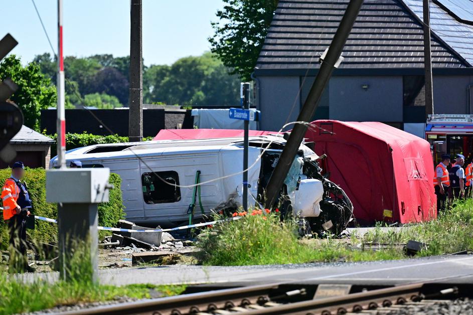 belgija prometna nesreča vlak
