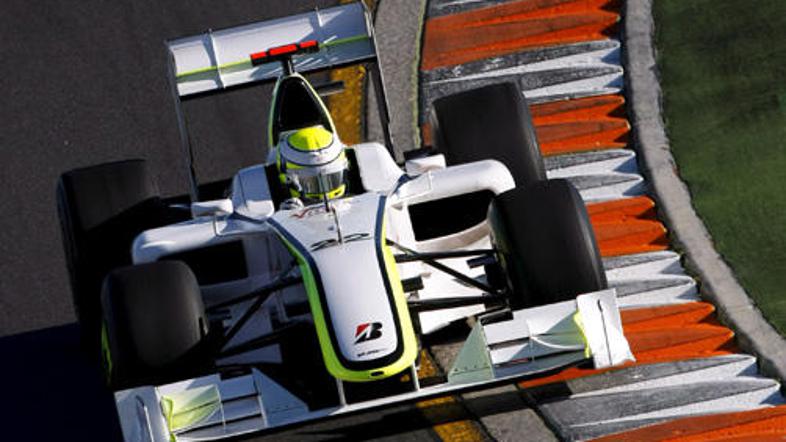 Jenson Button je v nedeljo v Melbournu na VN Avstralije vodil od starta do cilja