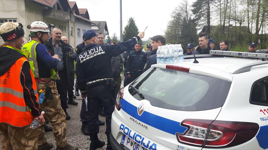 akcija reševanja pogrešanega | Avtor: Marko Bručan