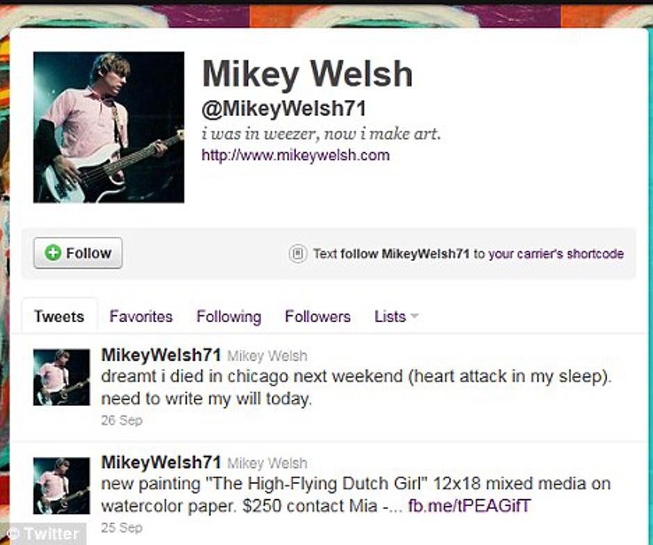 Mikey Welsh | Avtor: twitter.com