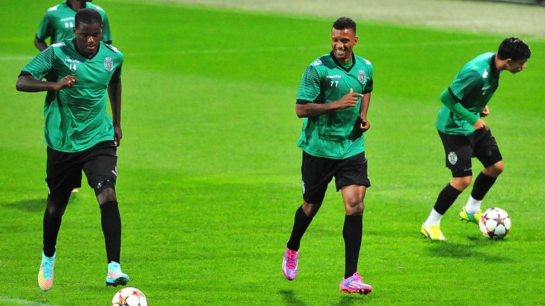 Sporting Lizbona Maribor Liga prvakov trening