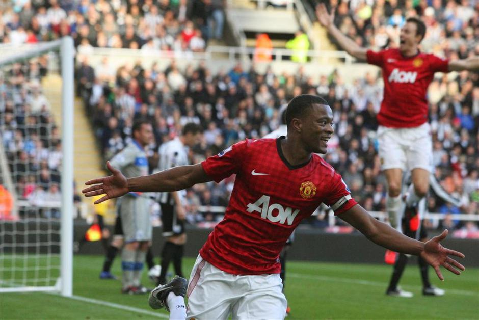 Evra Manchester United Newcastle Premier League Anglija liga prvenstvo | Avtor: EPA
