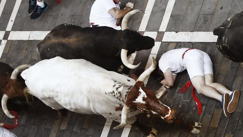 Tek pred biki, Pamplona