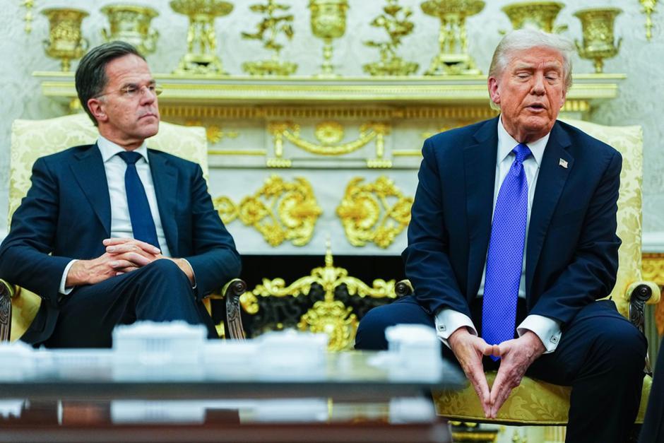 Mark Rutte Donald Trump | Avtor: Epa