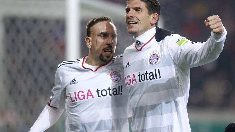 Franck Riber Mario Gomez